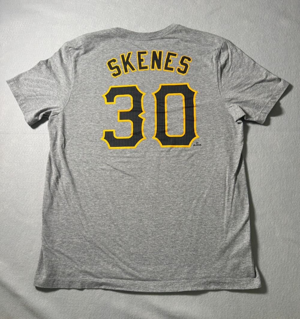 Paul Skenes Pittsburgh Pirates #30 Fuse Nike T-Shirt Large